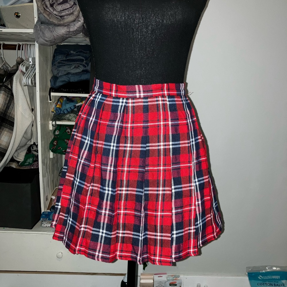 Plaid skirt